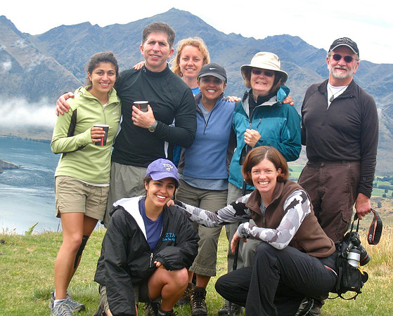 South Island New Zeland. Bigm big hike outside of Wanaka.