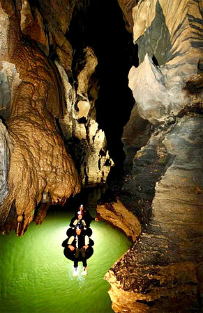 Waitomo caves.