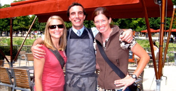 Laurent, the son of the Bernagou Cafe in the Tuileries.
