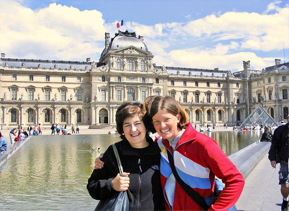 Mom had the chance to visit one summer, it was very special.