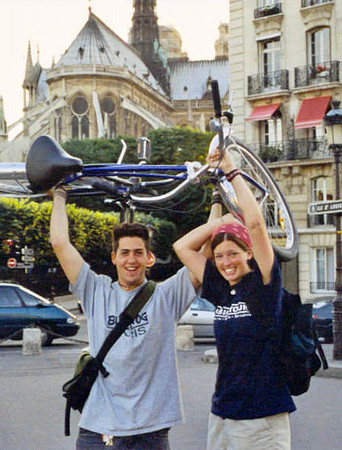 Moved to Paris the day after college graduation to start my 4 years at Fat Tire Bike Tours.