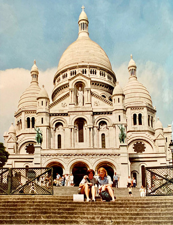 Sacre Coeur in Montmartre.