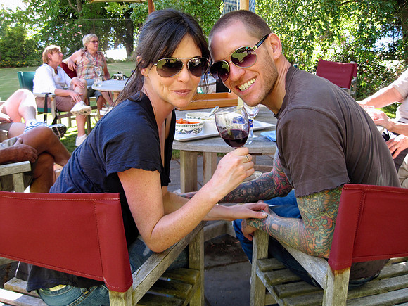I adore these two! Laura and Brian Frank