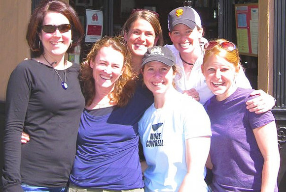 Amy, MB, Britt, Kitty & Katie.
