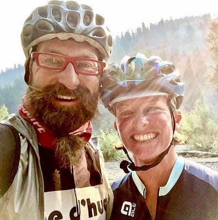 Brad in Ketchum, Idaho for Rebecca Rusch's epic gravel event over Labor Day 2017