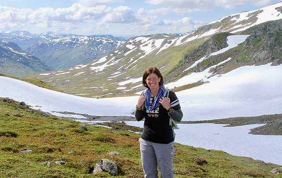 Hiking trip in Norway.