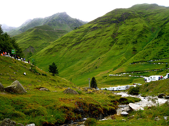 The Pyrenees mountains will take your breath away.