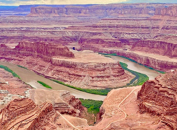 To the canyons and the deserts we went first.