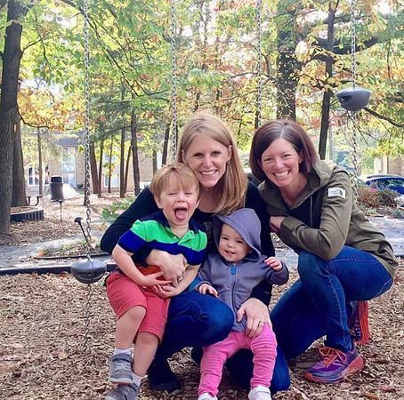 Grateful for time with my best friend and her family on my 40th birthday.