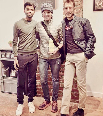 Ran in to say hey to my guys from being on the Rapha team.