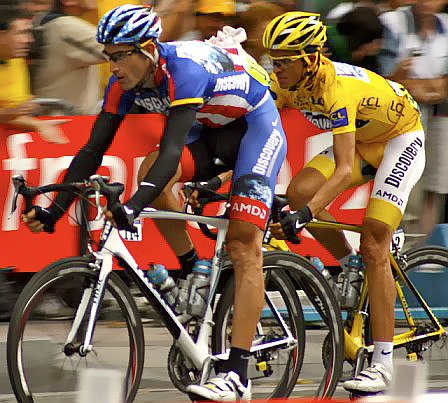 Hincapie and Contador