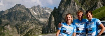 Tour de France trip leaders for the 2010 Pyrenees trip.
