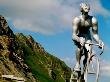 Col du Tourmalet summit.